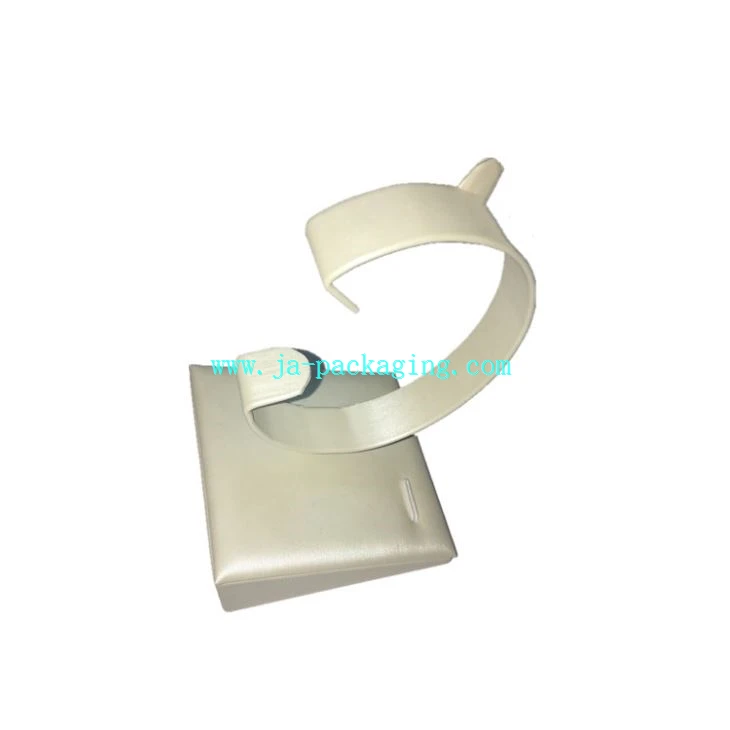Pemegang Bangle Logam Pembungkus Beige