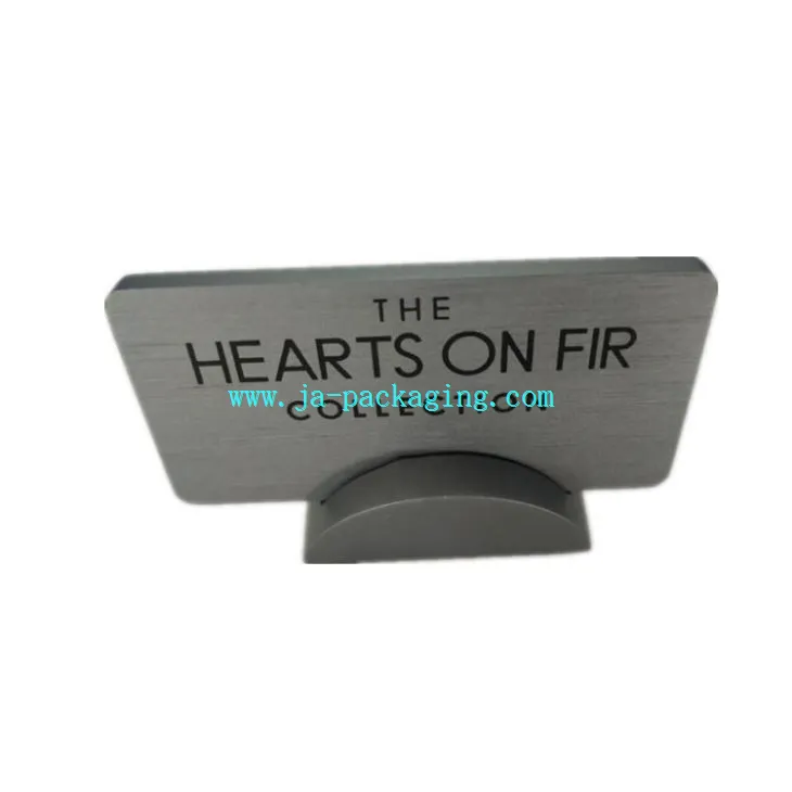 Plat Nama Akrilik Abu-abu